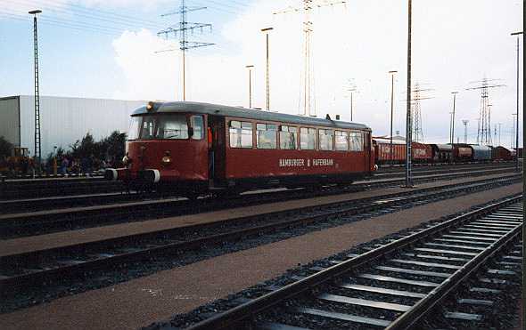 Triebwagen der Hafenbahn