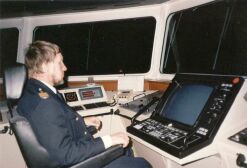 nächtlicher Besuch auf der Brücke