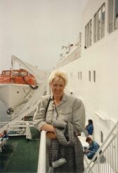 Unser nächtlicher Besuch auf der Brücke MS Olau Britannia