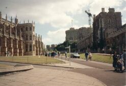 Aufgang zu Windsor Castle