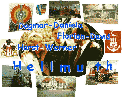Familienbild-Collage mit den Interessen